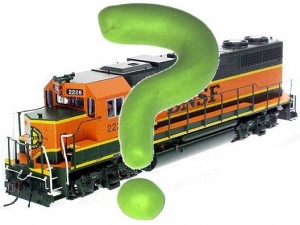 model train question