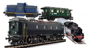 model trains