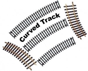 curved track