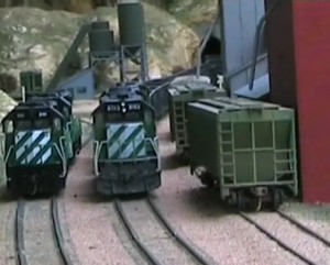 model trains