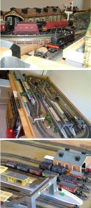 model train layout