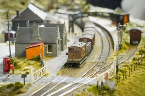 model trains