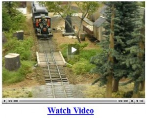 model train video