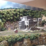 model railroad mine