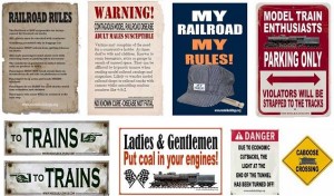 railroad signs