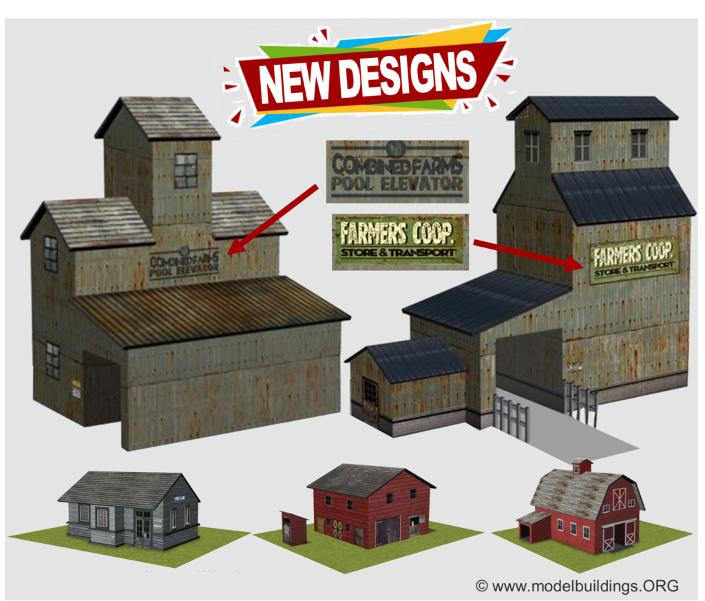 grain elevator scale farm models