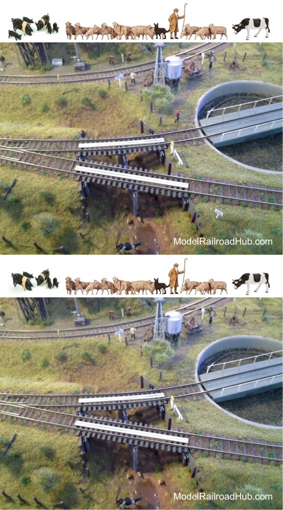 Spot the difference model trains
