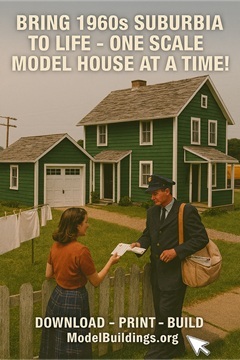 ho scale house